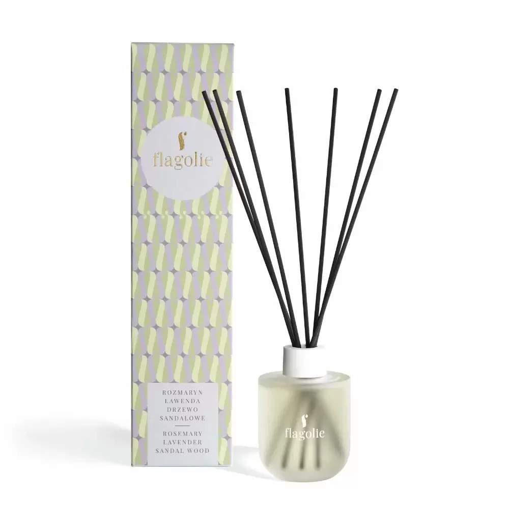 Perfumy dla domu Hygge- Rozmaryn, Lawenda, Drzewo Sandałowe | Flagolie
