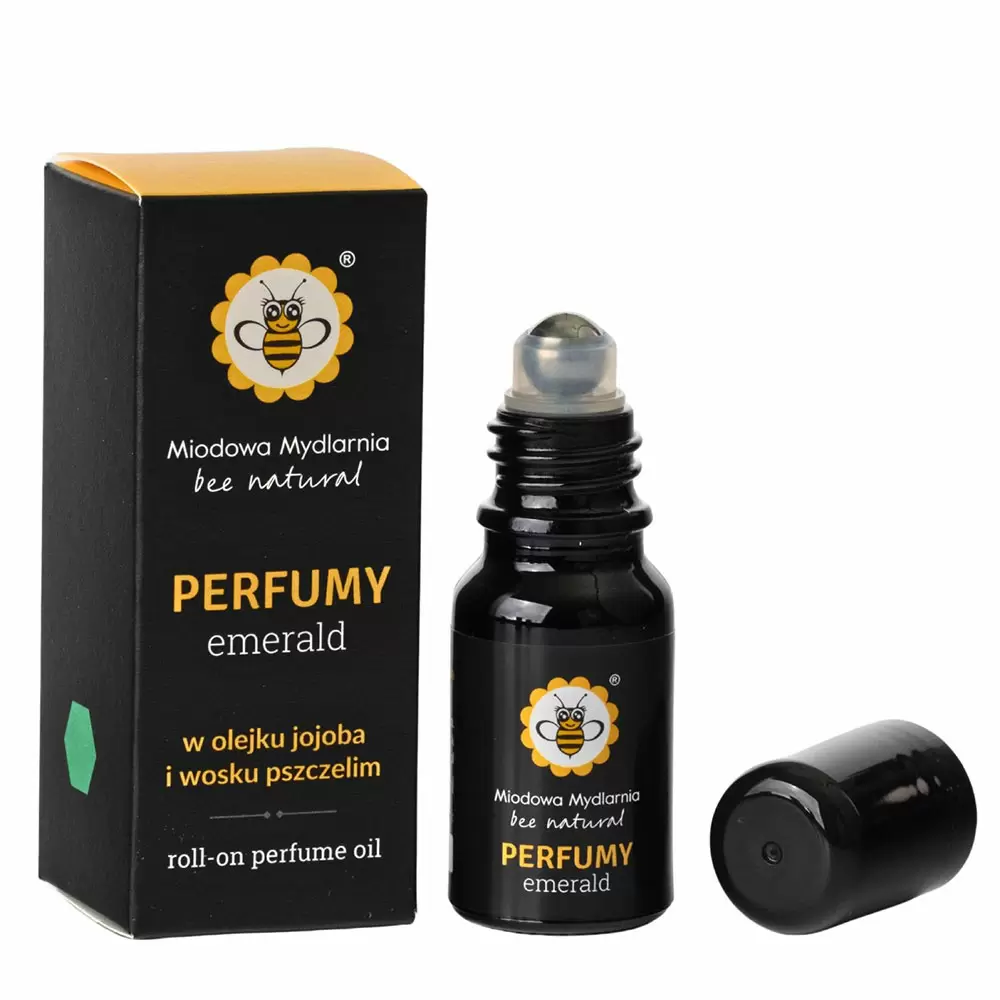 Perfumy roll-on EMERALD | Miodowa Mydlarnia