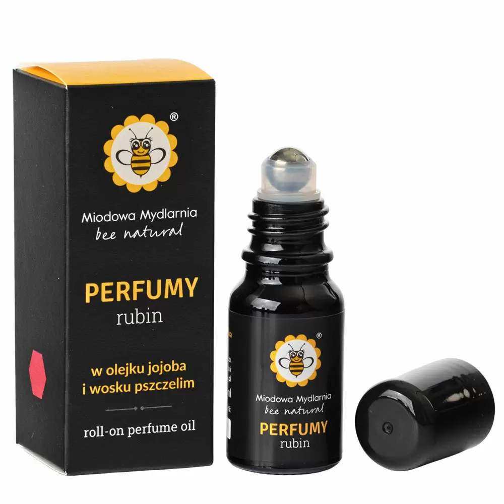 Perfumy roll-on RUBIN | Miodowa Mydlarnia