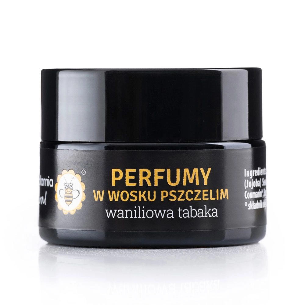 Perfumy w wosku pszczelim Waniliowa Tabaka | Miodowa Mydlarnia
