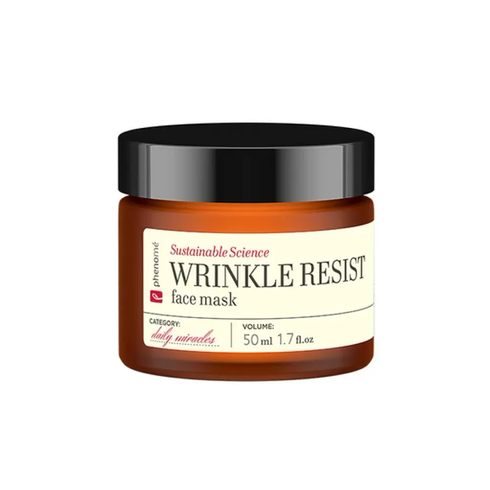 WRINKLE RESIST face mask - Odmładzająca maska do twarzy | Phenome