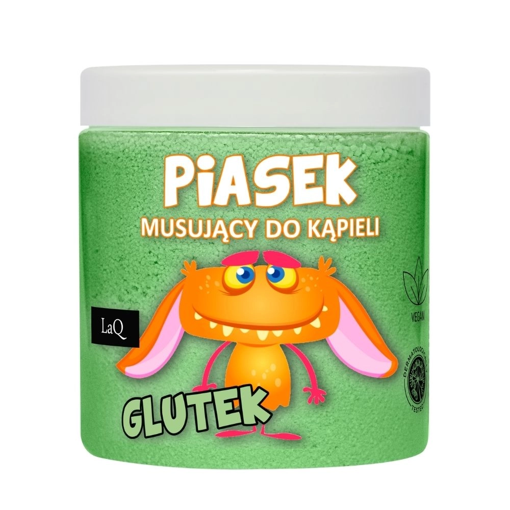 Piasek musujący do kąpieli GLUTEK | LaQ