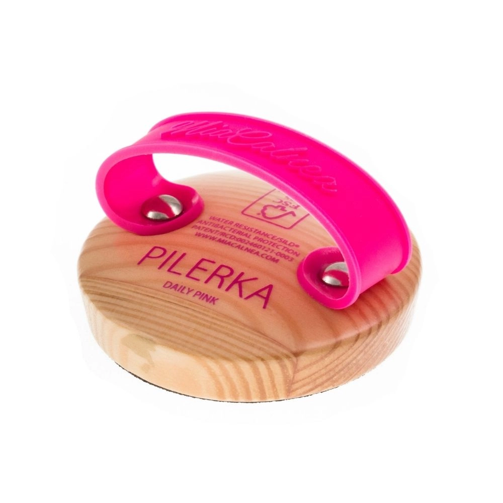 Pilnik drewniany do pięt Pilerka DAILY PINK | MiaCalnea