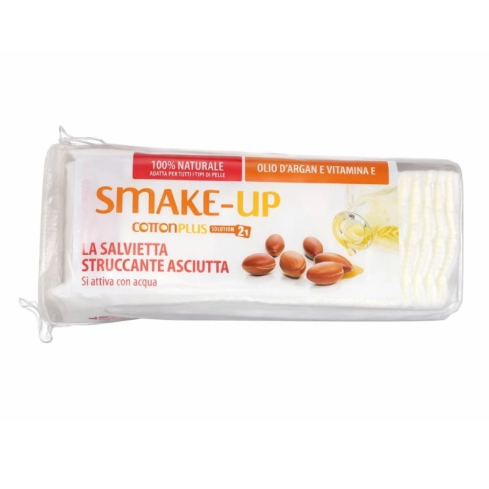 Płatki kosmetyczne do demakijażu z arganem SMAKE UP - mini | Cotton Plus