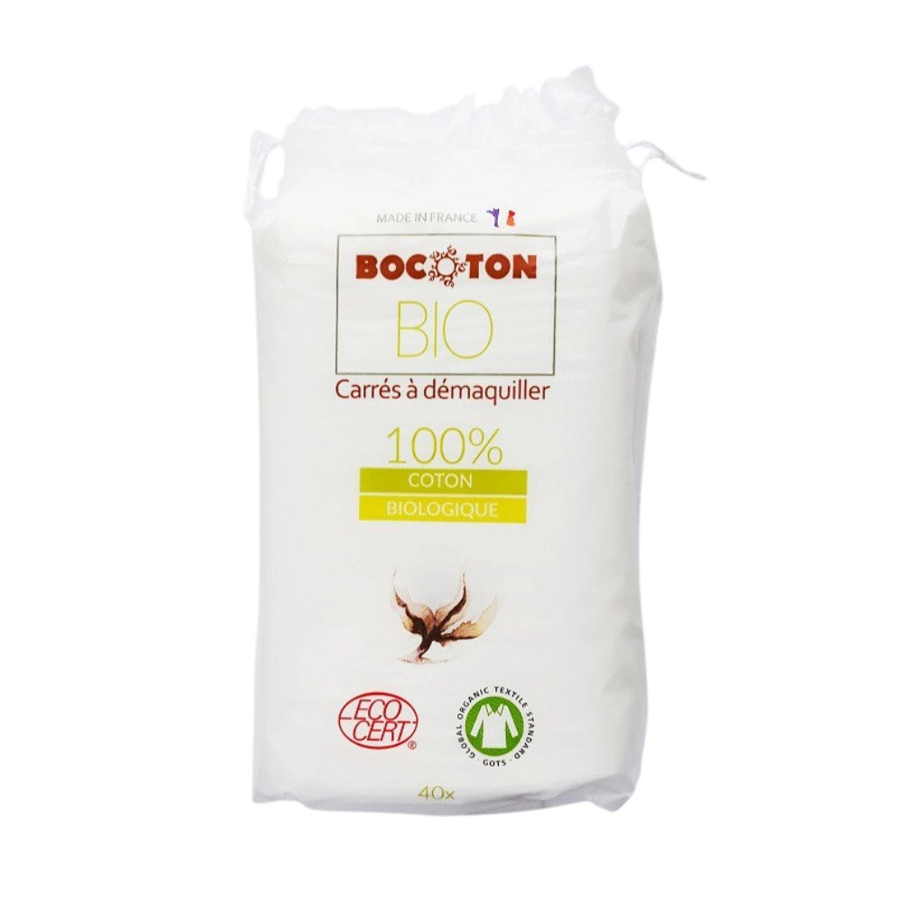 Płatki kosmetyczne kwadratowe 75 x 75 mm | Bocoton