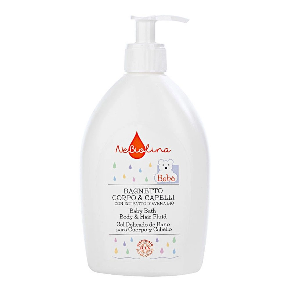 Płyn do mycia ciała i włosów z ekstraktem z owsa | NeBiolina