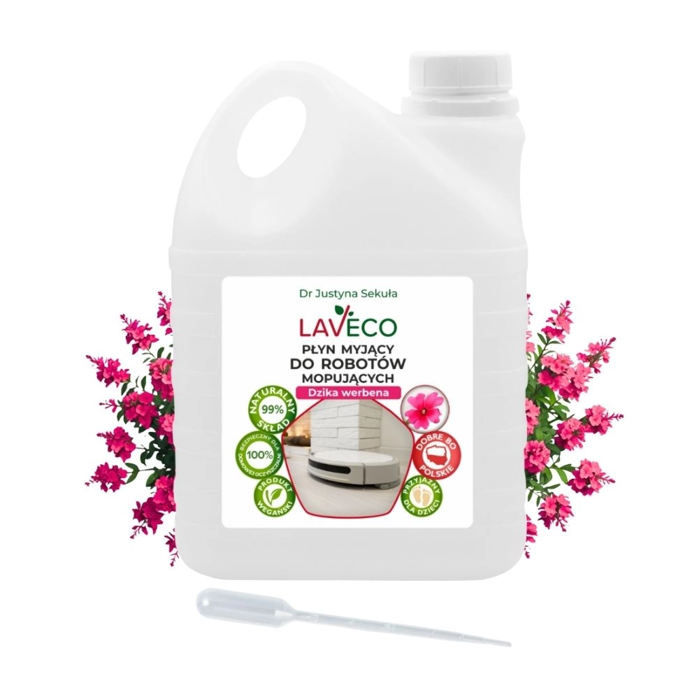Płyn myjący do robotów mopujących - Dzika werbena | Laveco