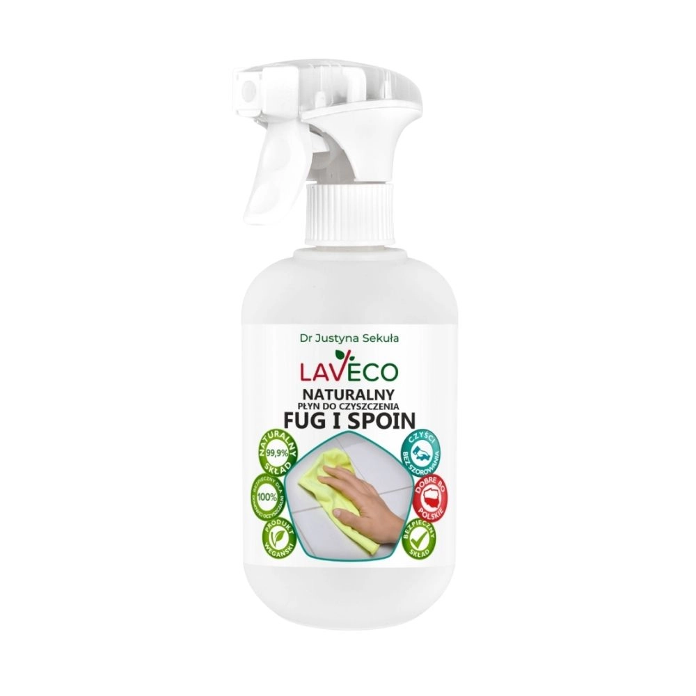 Płyn naturalny do czyszczenia fug i spoin | Laveco