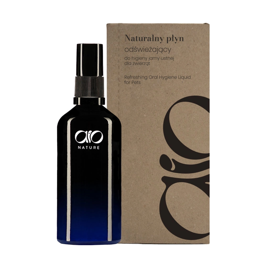 Płyn odświeżający do higieny jamy ustnej dla zwierząt | AIO Nature