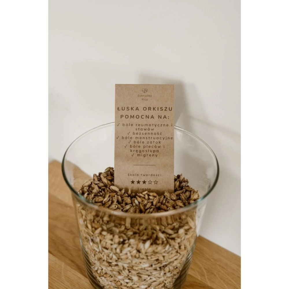 Poduszka Jasiek (łuska orkiszu) - biała | Everyday Ritu