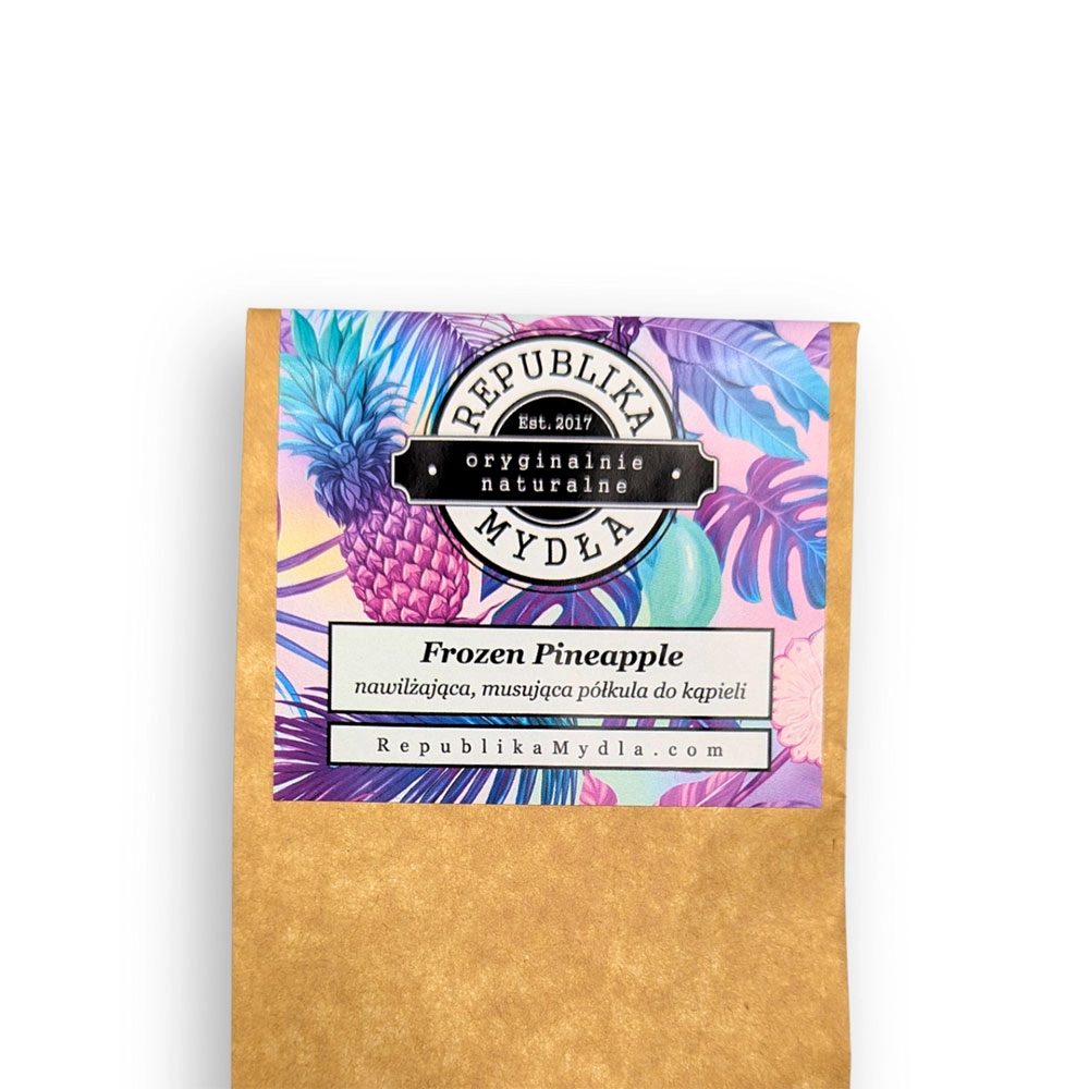 Półkula do kąpieli Frozen Pineapple | Republika Mydła