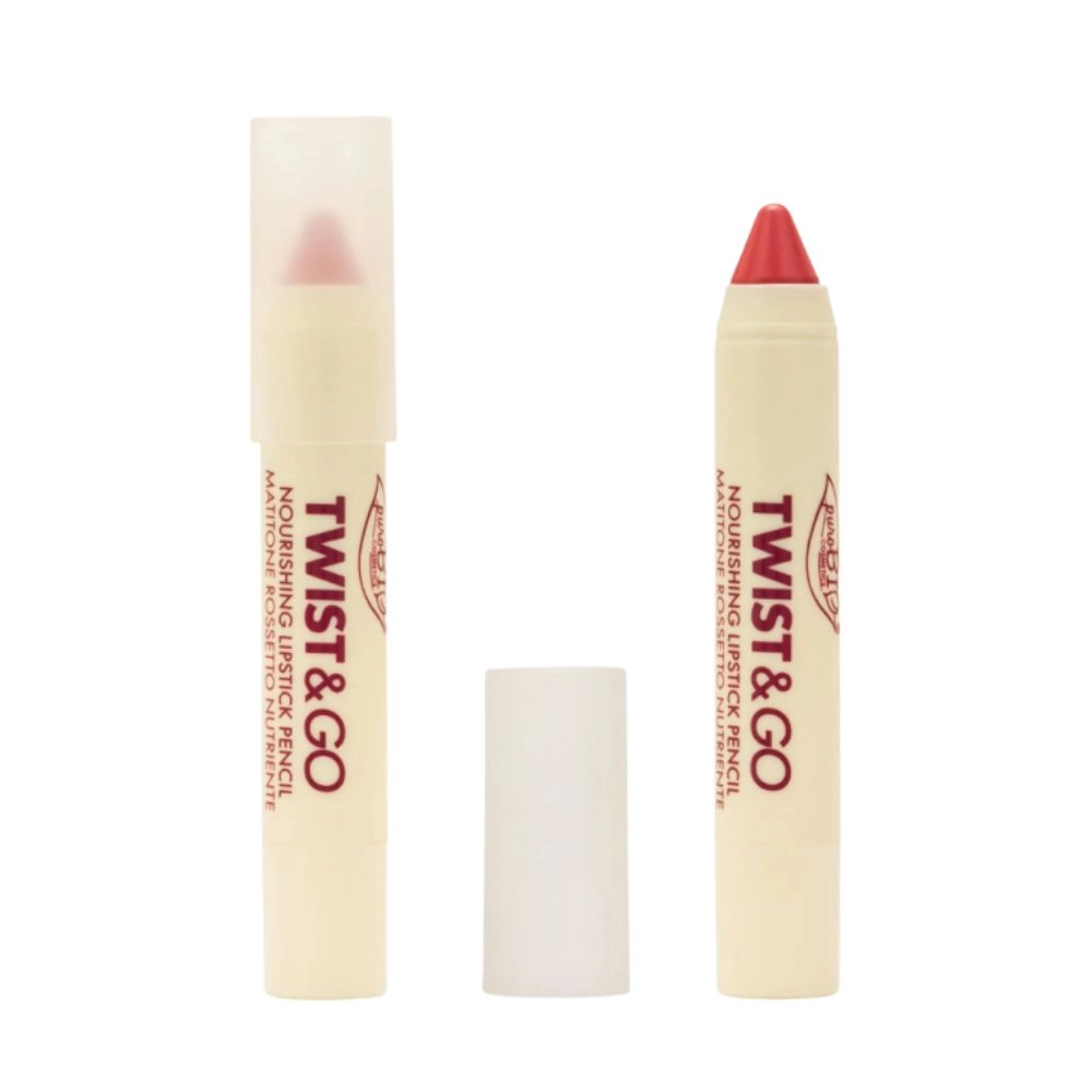 Pomadka odżywczo - nawilżająca kremowa TWIST&GO | puroBIO