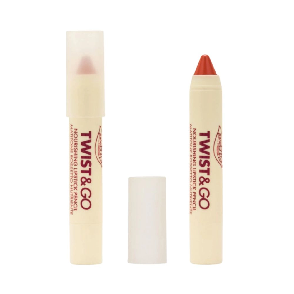 Pomadka odżywczo - nawilżająca kremowa TWIST&GO | puroBIO