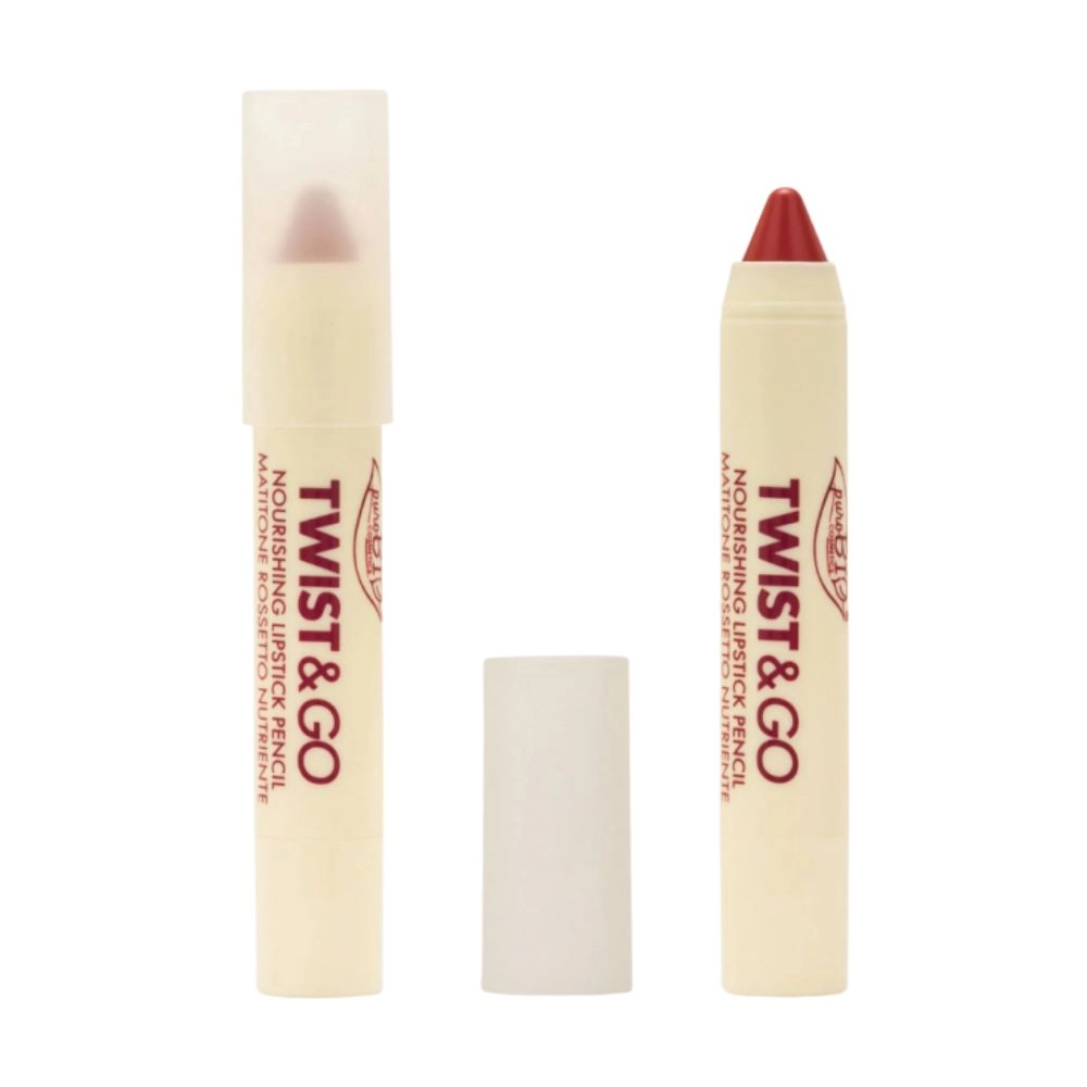 Pomadka odżywczo - nawilżająca kremowa TWIST&GO | puroBIO