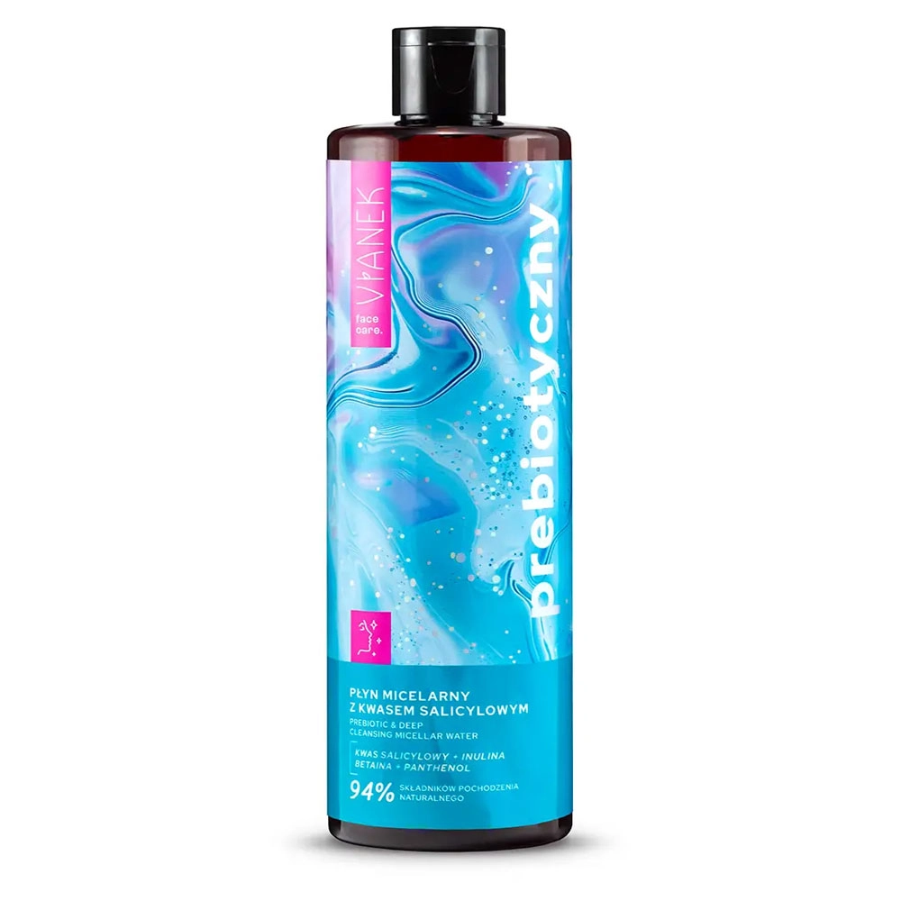 Prebiotyczny Płyn micelarny z kwasem salicylowym | Vianek