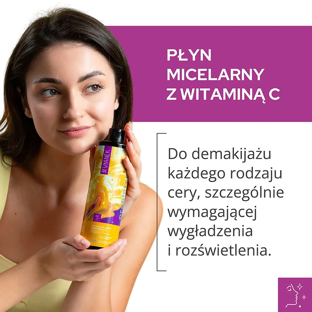 Prebiotyczny Płyn micelarny z witaminą C | Vianek