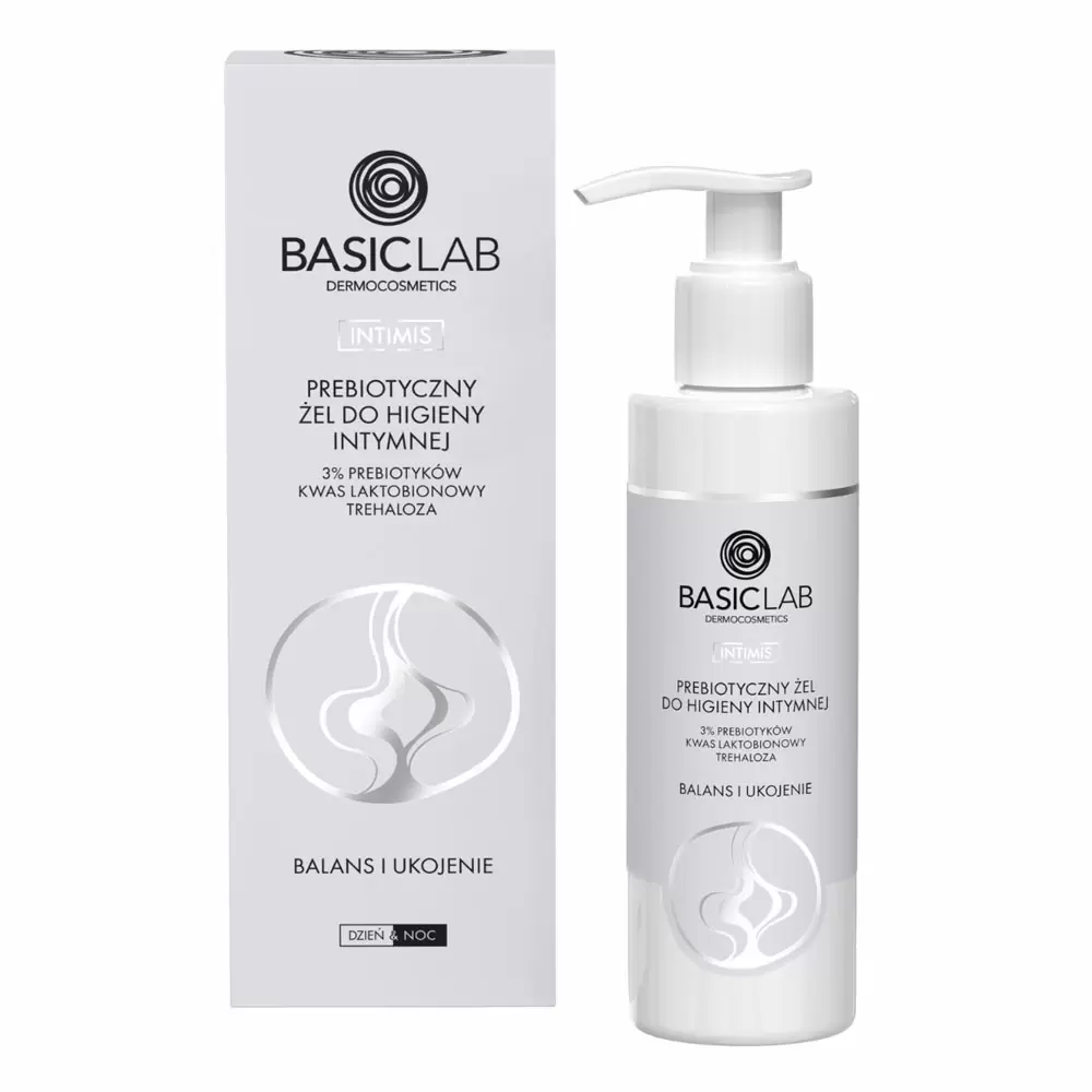 Prebiotyczny żel do higieny intymnej Balans i Ukojenie | BasicLab