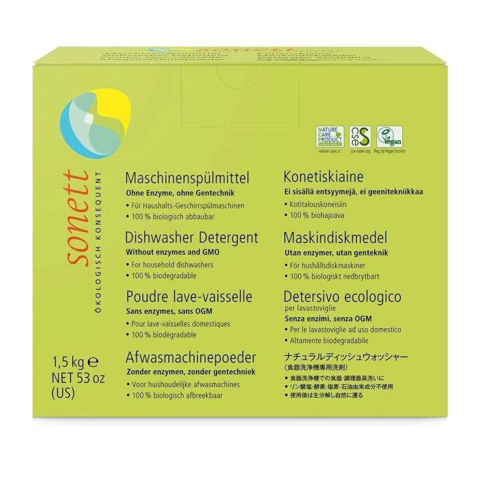 Ekologiczny proszek do zmywarki | Sonett