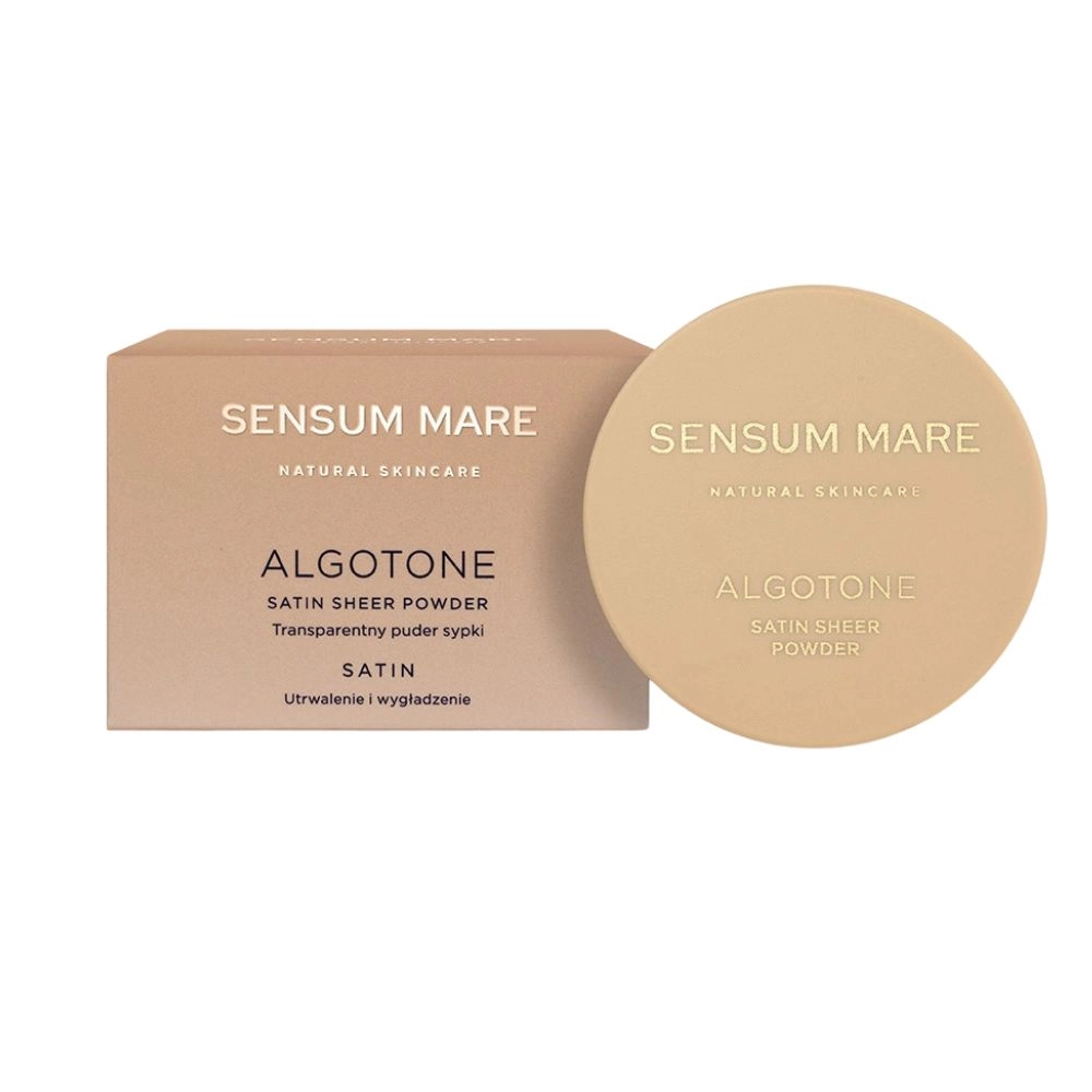 Puder sypki o satynowym wykończeniu ALGOTONE | Sensum Mare