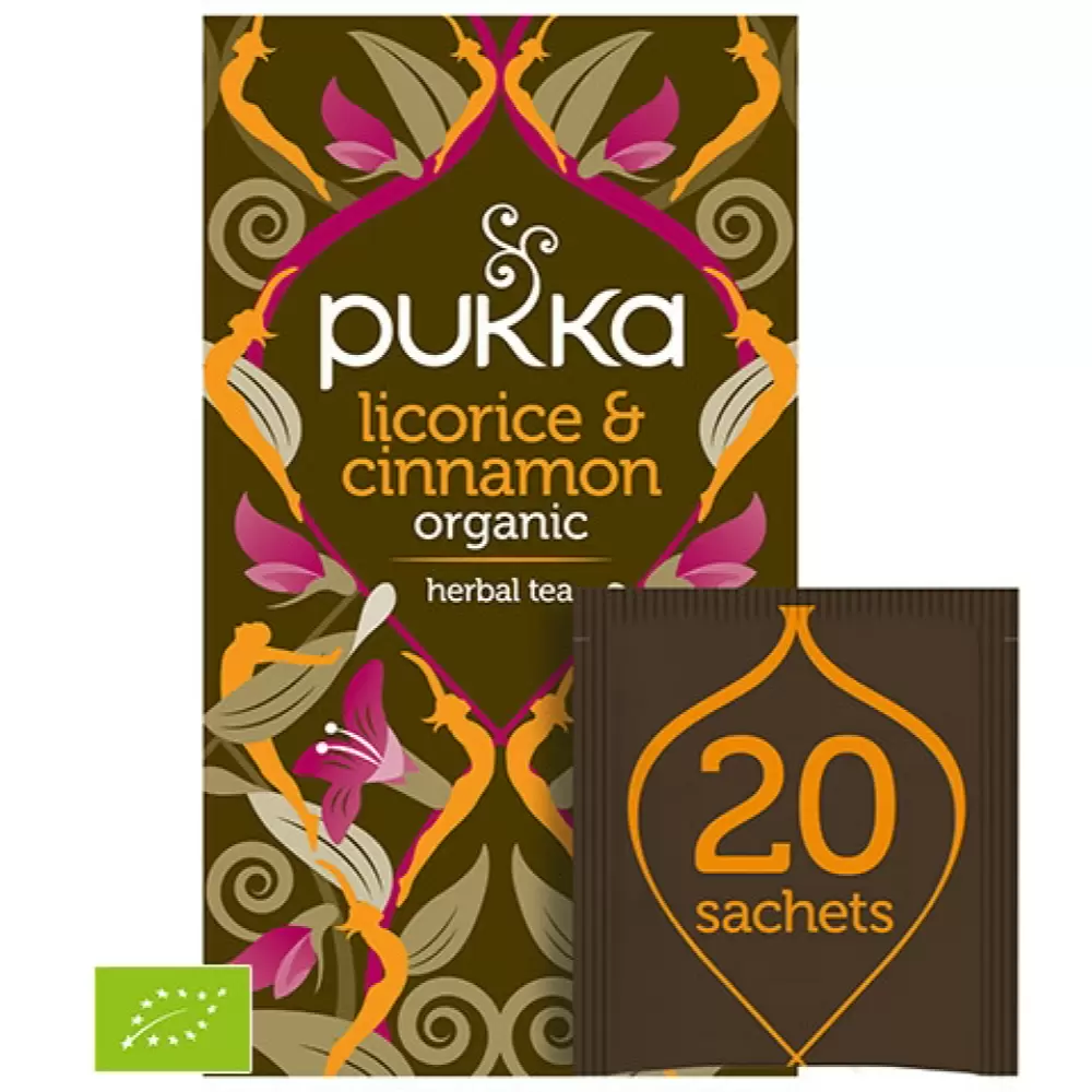 Herbata Licorice & Cinnamon BIO | Pukka