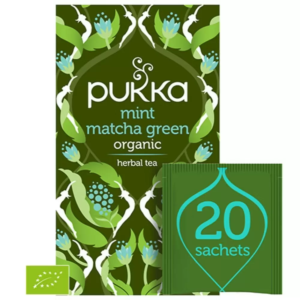 Herbata Mint Matcha Green BIO | Pukka