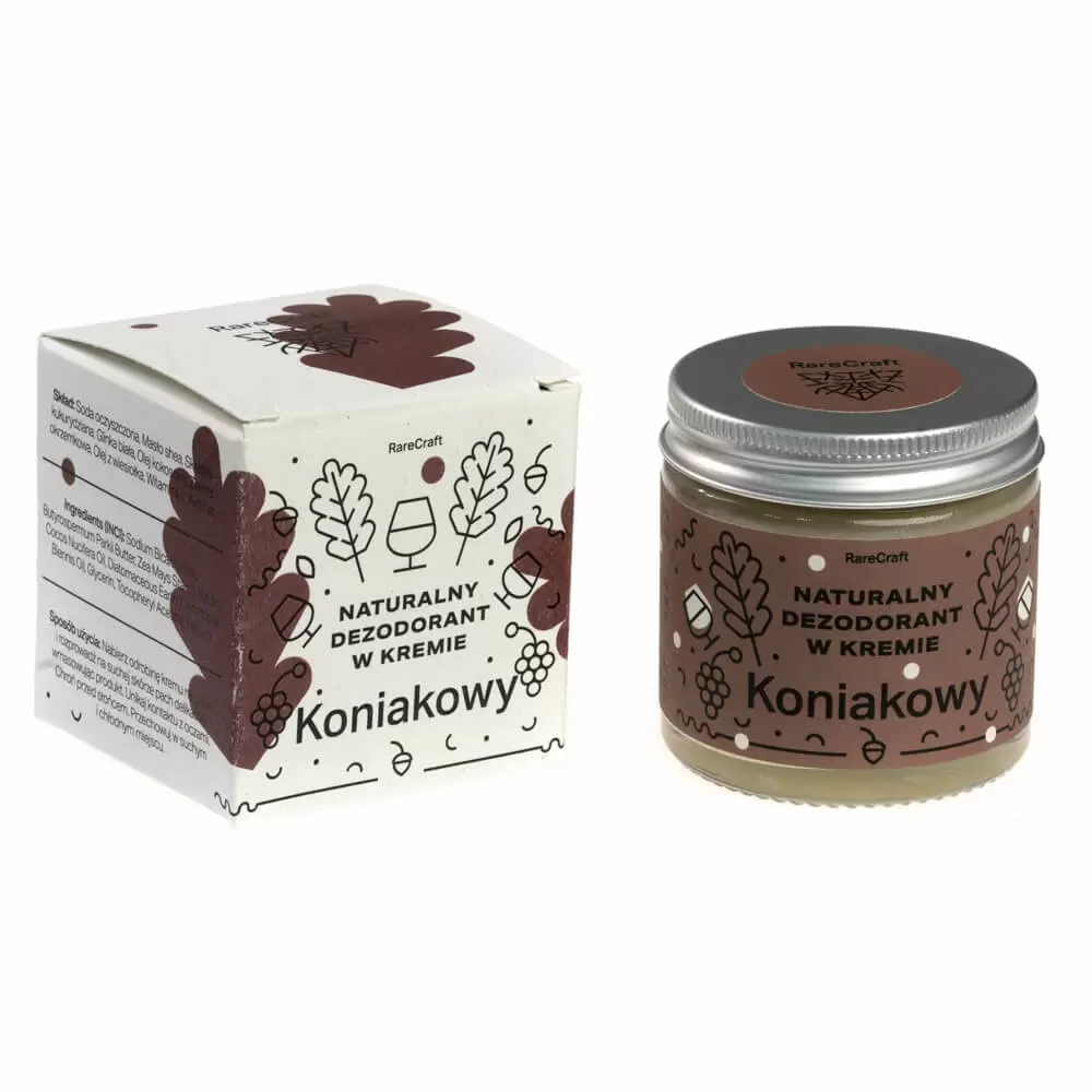 Naturalny dezodorant w kremie Koniakowy | RareCraft