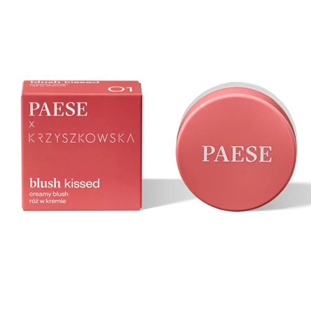 Róż kremowy Blush Kissed | PAESE