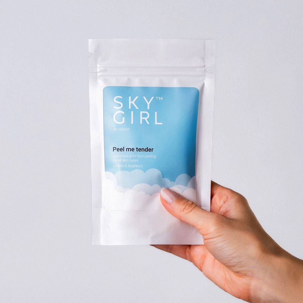 Rozświetlający peeling kwasowy do twarzy PEEL ME TENDER | Be The Sky Girl