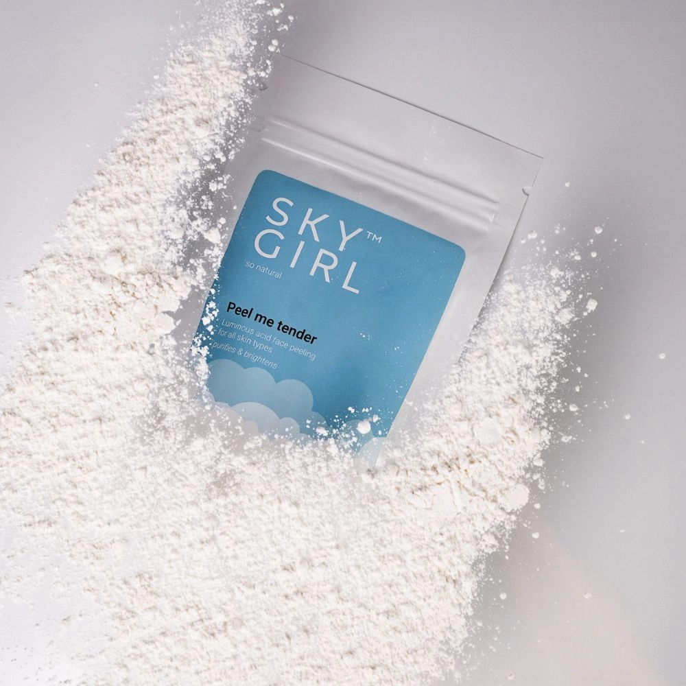 Rozświetlający peeling kwasowy do twarzy PEEL ME TENDER | Be The Sky Girl