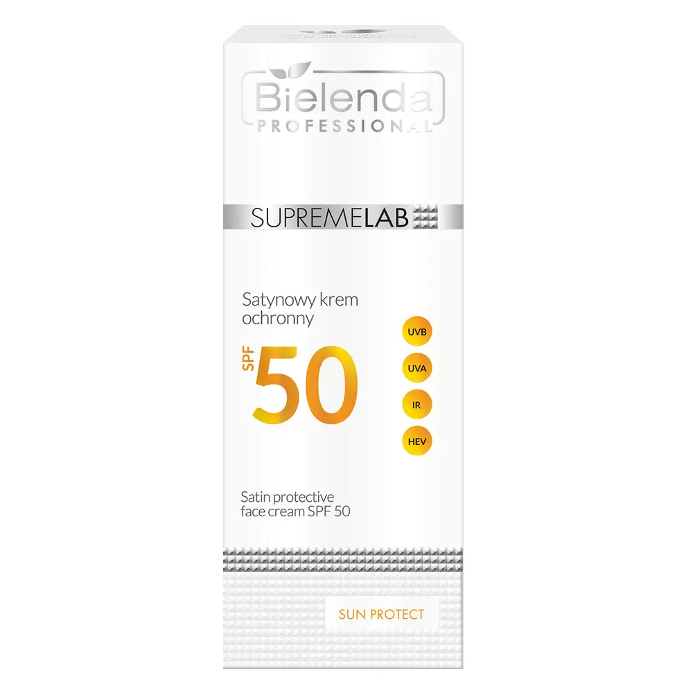 Satynowy krem ochronny SPF 50 Supremelab SUN PROTECT | Bielenda Professional