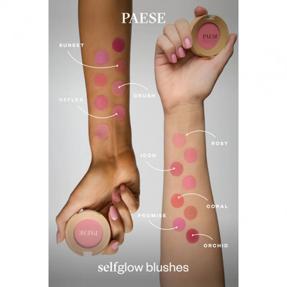 Selfglow róż do policzków | PAESE