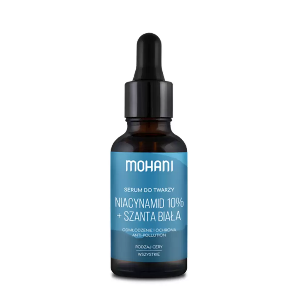 Serum do twarzy Niacynamid 10% + Szanta Biała | Mohani