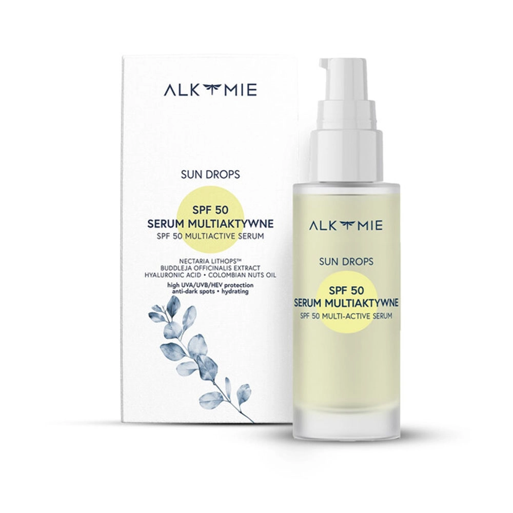 Serum do twarzy SPF50 Sun Drops | Alkmie