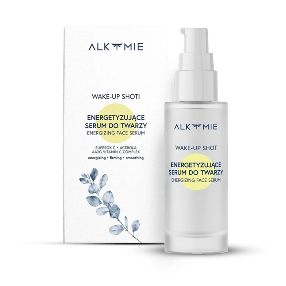 Serum do twarzy z potrójną witaminą C Wake-up shot! | Alkmie