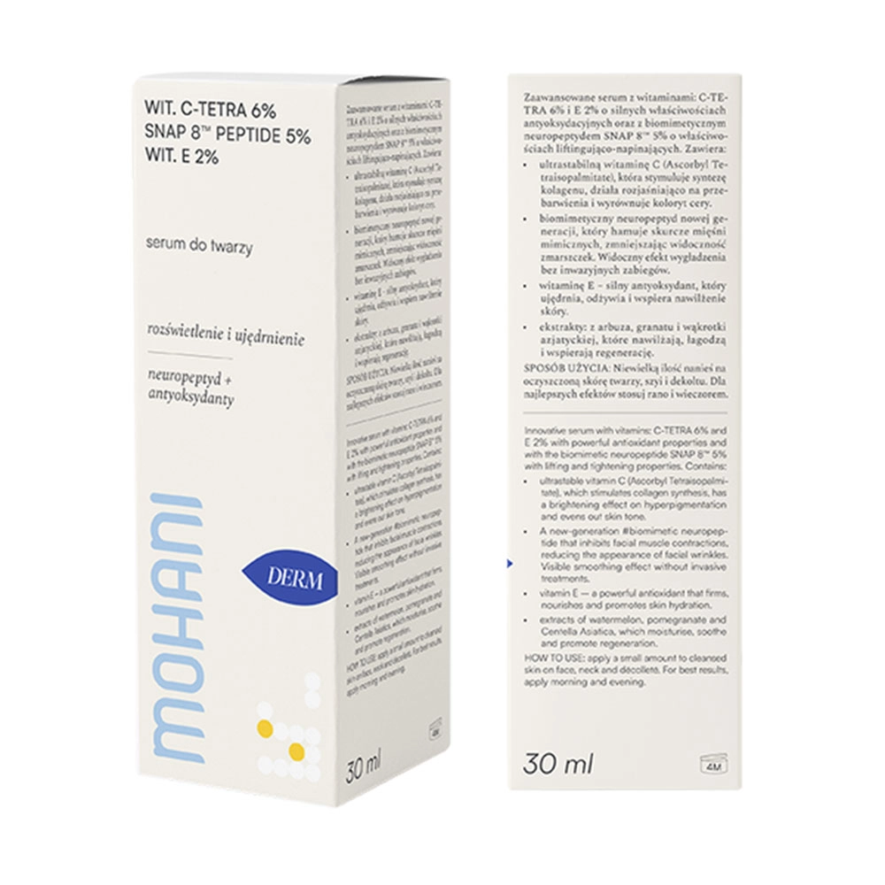 Serum do twarzy z ultrastabilną witaminą C | Mohani