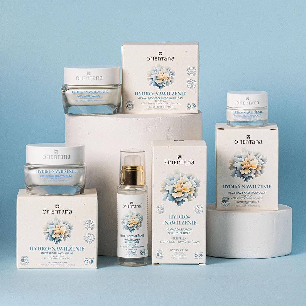 Serum - eliksir nawilżające z ekstraktem grzyba Tremella | Orientana