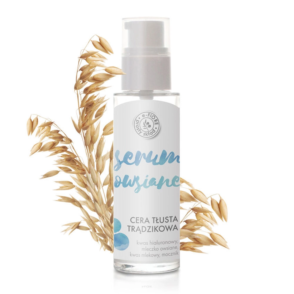 Serum hialuronowe z mocznikiem, kwasem mlekowym i mleczkiem owsianym | e-FIORE