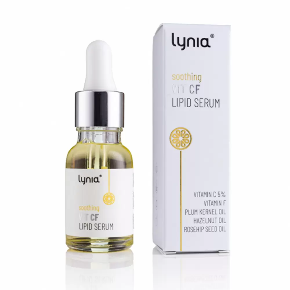 Serum lipidowe, łagodzące, z witaminami C i F | Lynia