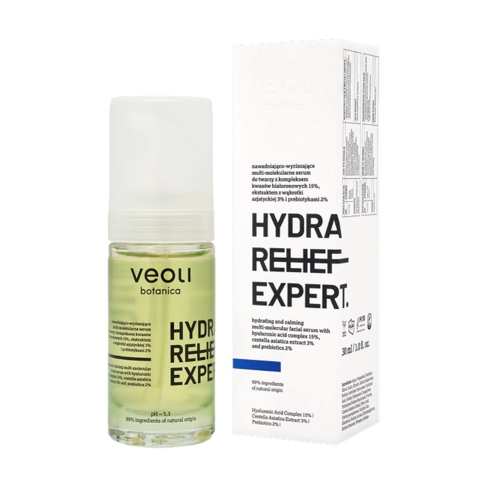 Serum nawadniająco - wyciszające Hydra Relief Expert | Veoli Botanica