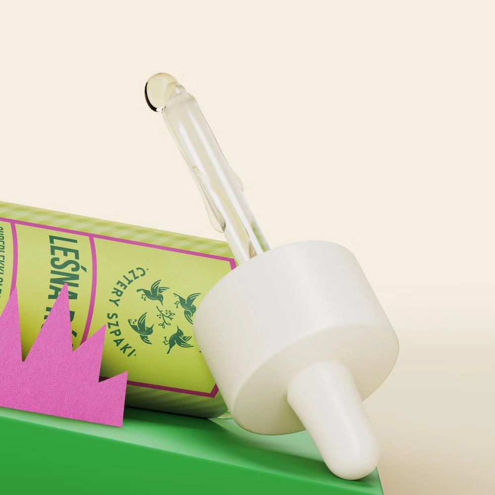 Serum ochronne na końcówki włosów Leśna róża | Cztery Szpaki