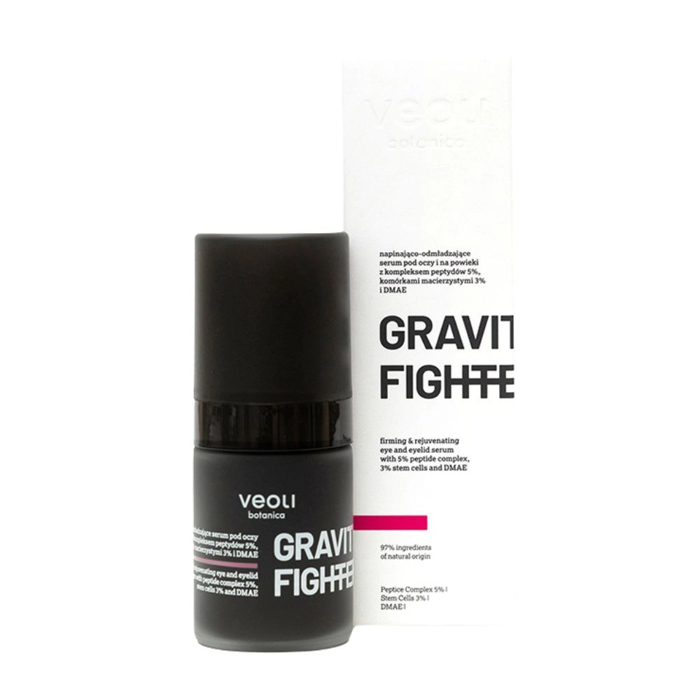 Serum pod oczy i na powieki napinająco - odmładzające Gravity Figther | Veoli Botanica