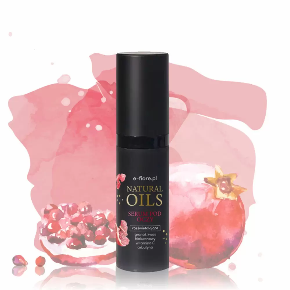 Serum pod oczy Natural Oils z granatem i witaminą C | e-FIORE