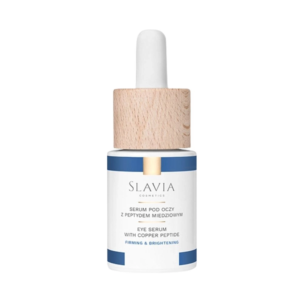 Serum pod oczy z peptydem miedziowym | Slavia Cosmetics