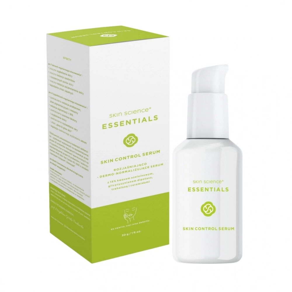 Serum rozjaśniająco - normalizujące z kwasem azelainowym Essentials | Skin Science