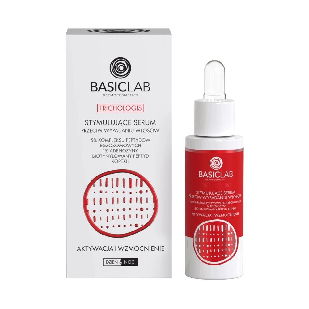 Serum stymulujące przeciw wypadaniu włosów Aktywacja i Wzmocnienie | BasicLab
