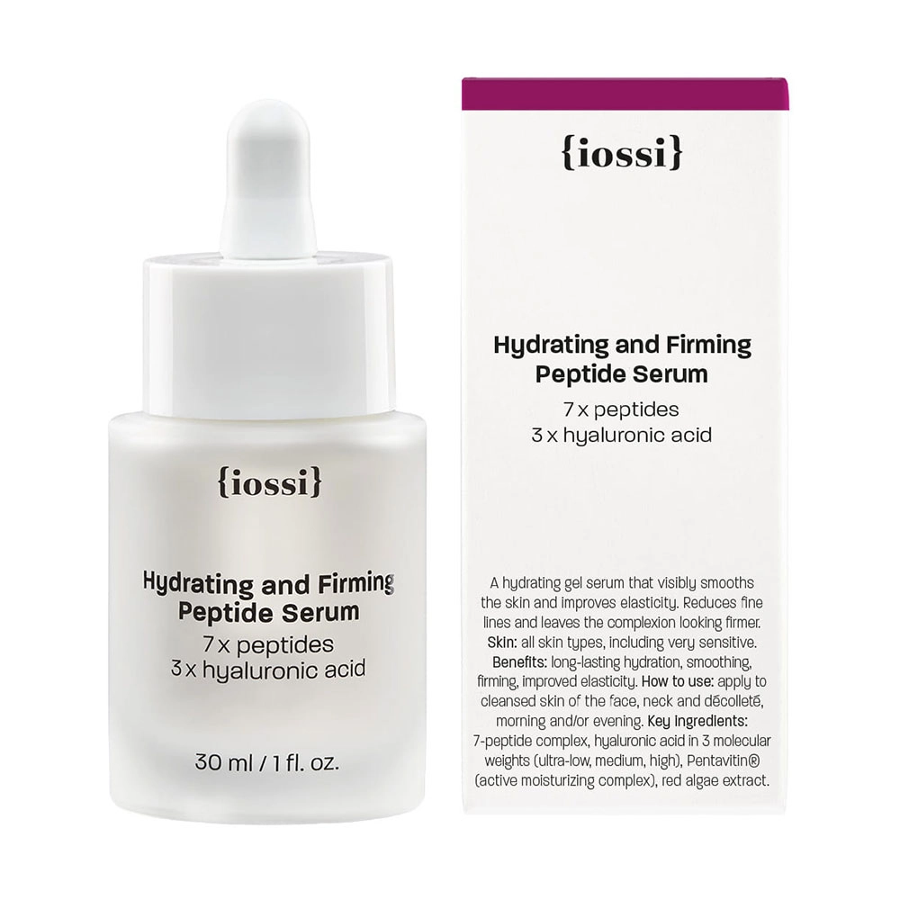 Serum ujędrniające z peptydami i kwasem hialuronowym | iossi