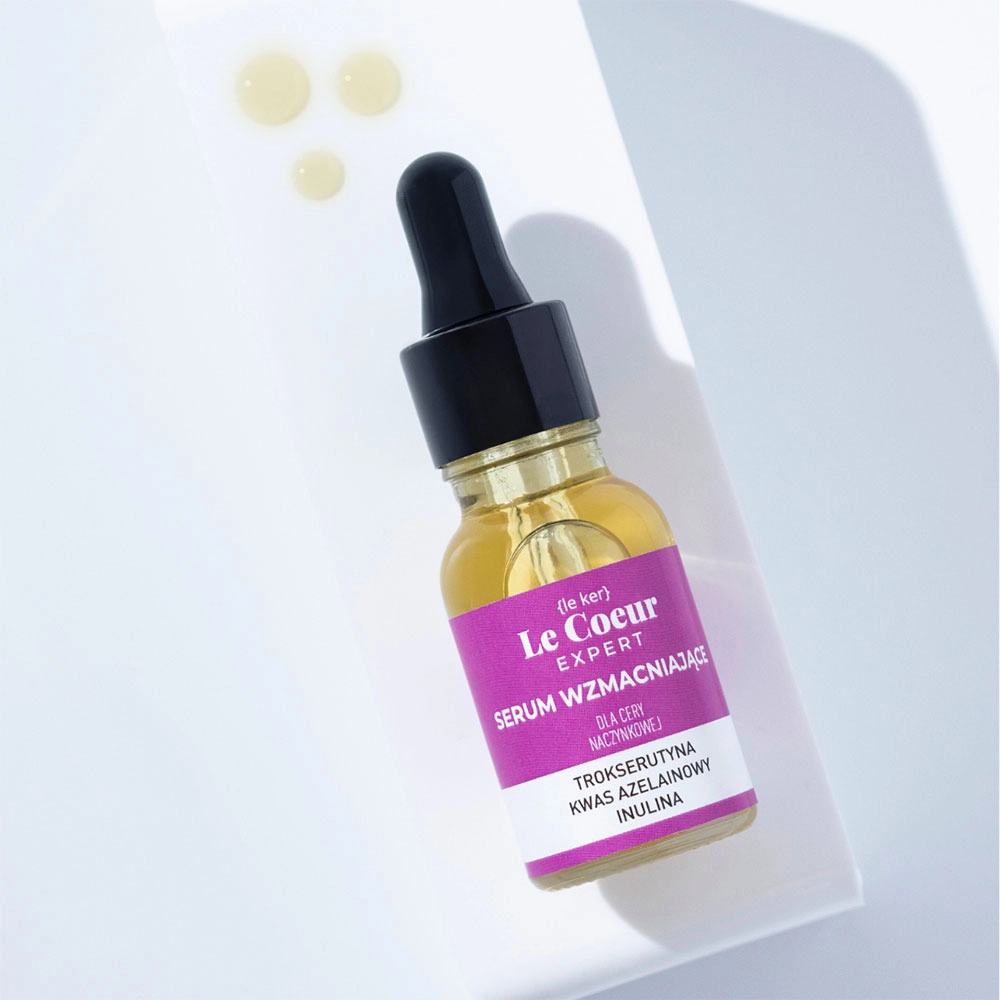 Serum wzmacniające na naczynka Trokserutyna i Kwas azelainowy | Le Coeur