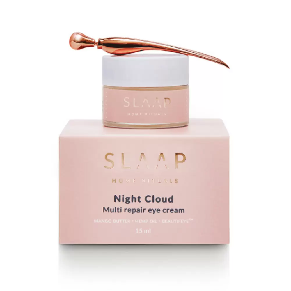 Regenerujący krem pod oczy na noc - Night Cloud | SLAAP