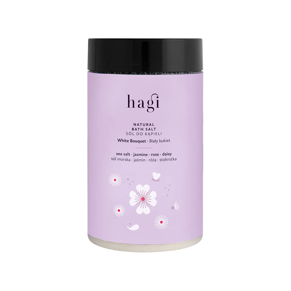 Sól do kąpieli Biały bukiet | Hagi Cosmetics