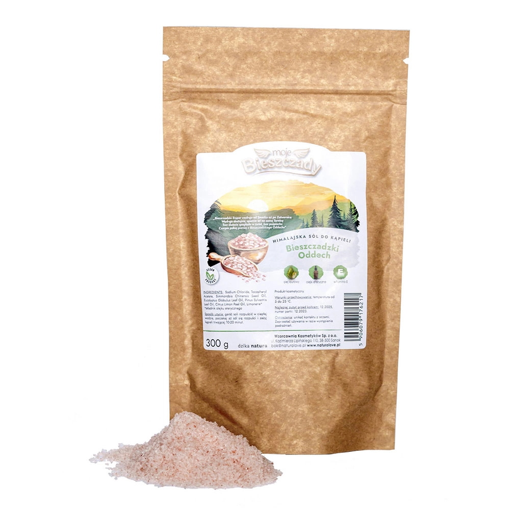 Sól himalajska do kąpieli Bieszczadzki oddech | Naturolove